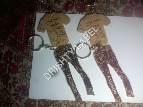 Printed Wooden Key Chain