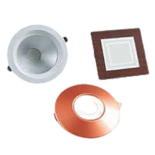 Ceiling Mounted Round And Square Shape High Efficiency Electrical Downlights