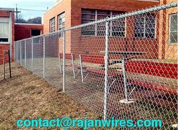 Galvanized Chain Link Fence