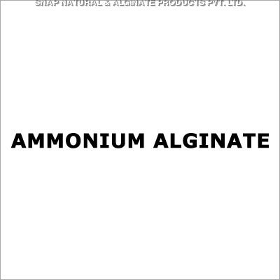 Ammonium Alginate