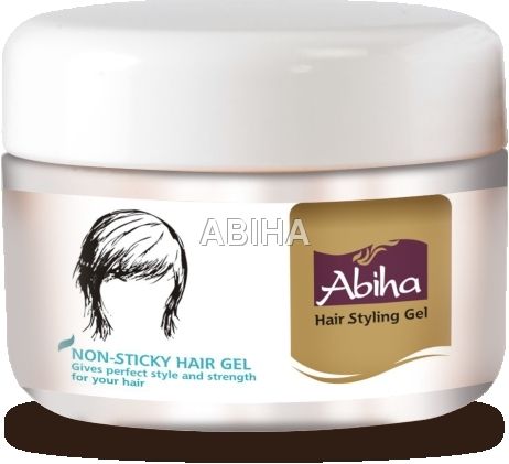 White Non Sticky Hair Styling Gel 200 Ml