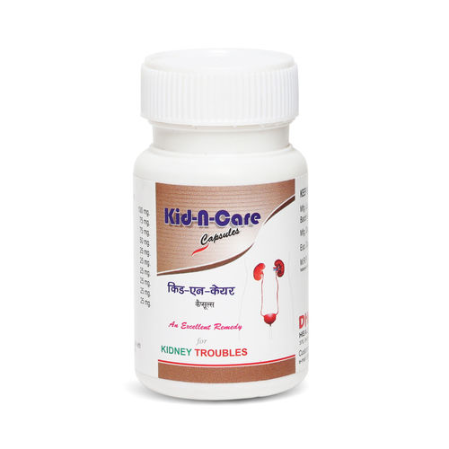 Ayurvedic Kid N Care Capsules for Treating the Feeling of Burning Urination