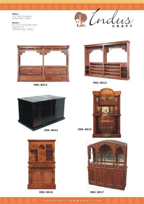 Crafted Wooden Furniture