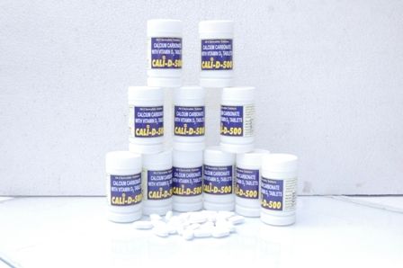 CALCIUM CARBONATE WITH VITAMIN-D3 TABLETS