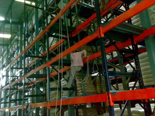 Rack Forklift - High Grade Metal, Rust-Proof Finish, Durable Design | Efficient Bulk Storage Solution