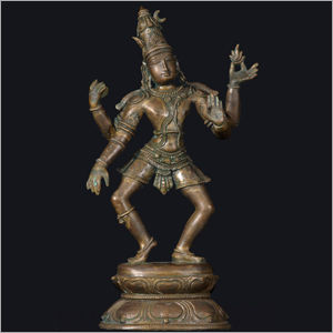 indian god sculptures- Shiva's Metal Statue