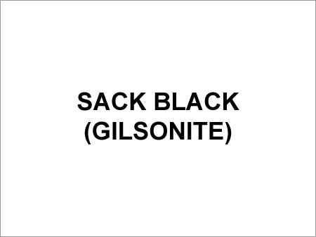 Sack Black (Gilsonite)