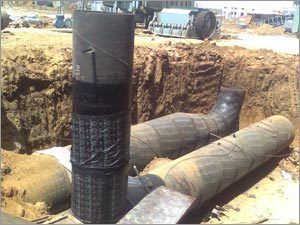 Under Ground Piping Fabrication & Erection