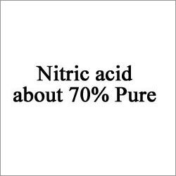 Nitric Acid About 70 Percent Pure Application: Industrial & Commercial