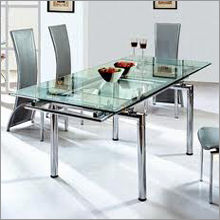 Glass Dinning and Center Table