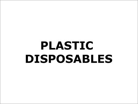 Silver Or Customised Plastic Disposables