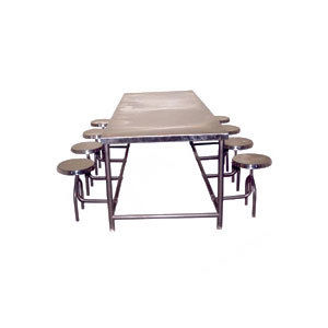 8 Steater Industrial Dining Table