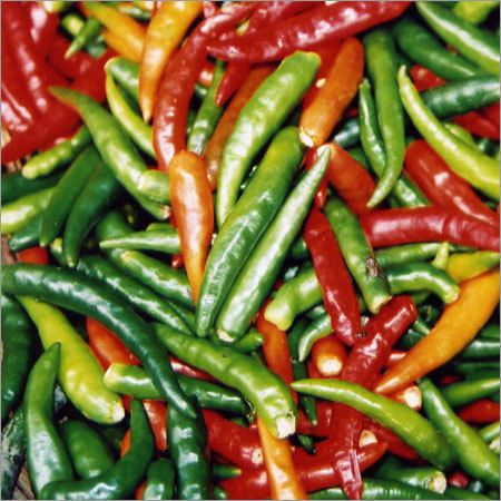 Green Chilly Peppers
