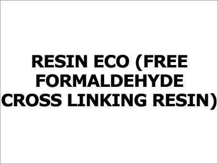 Free Formaldehyde Cross Linking Resin