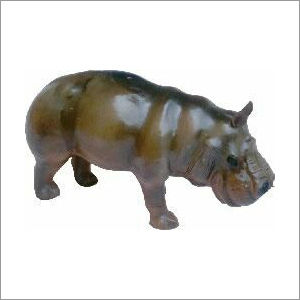 Hippo Leather Toy