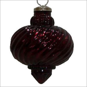 Optical Eibbed Embossed Glass Hanging