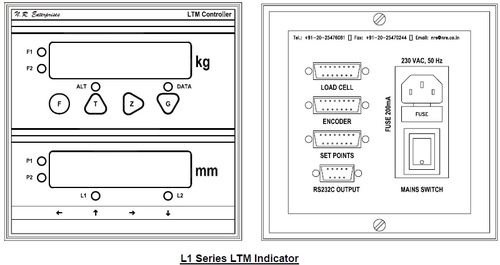 LTM Indicator - High Performance User-Friendly Force & Position Measurement Tool | Dual Displays, Software Calibration, Data Collection, Optional Peak Force Features