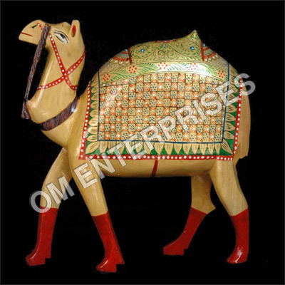 Decorative Wooden Camel