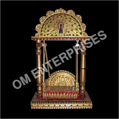 Decorative Wooden Jhulla