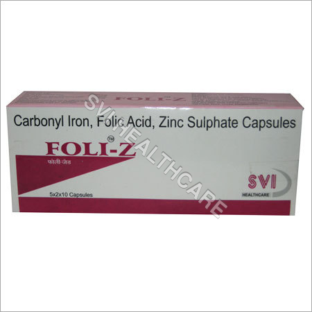 Foli-Z Capsule Application: Industrial