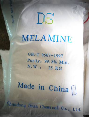 99.8 Melamine White Powder Cas No: 108-78-1