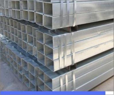 Square Fine Finished Commercial Galvanized Pipes