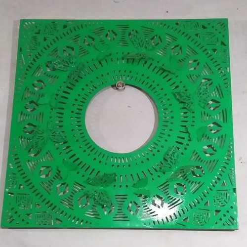 Butterfly Etching Iron Mirror Frame Design: Attractive