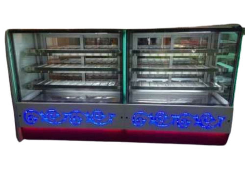 Rectangular Shape Cake Display Counter Application: Commercial