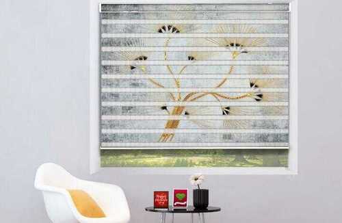 zebra print window blinds