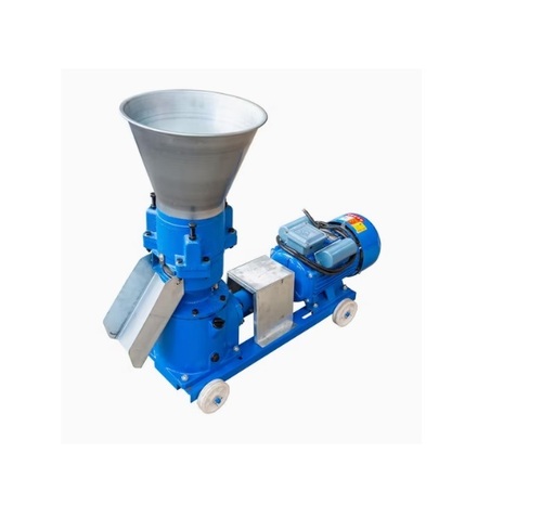 Automatic Feed Pellet Machine - 7.5 Watt, 300-500 Kg/hr Production Capacity | Compact Design, Low Noise, Ideal for Small Farms