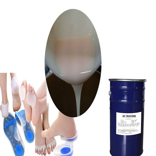 Eging Resistance RTV Two Component Food Grade Silicone Rubber For Insole Making