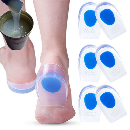 FDA Grade Foot Relaxing RTV 2 Silicone Rubber For Heel Cups