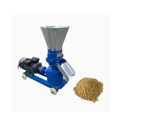 Feed Pellet Processing Machine - 5.5k Watt, 100-300 Kg/hr | New, Light Weight, Easy to Move, High Output, Automatic Operation