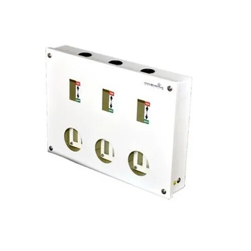 White Powder Coated Distribution Box