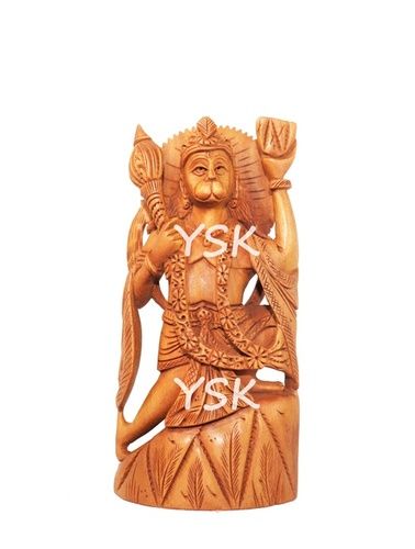 RDK Original Sandalwood Lord Hanuman Idol