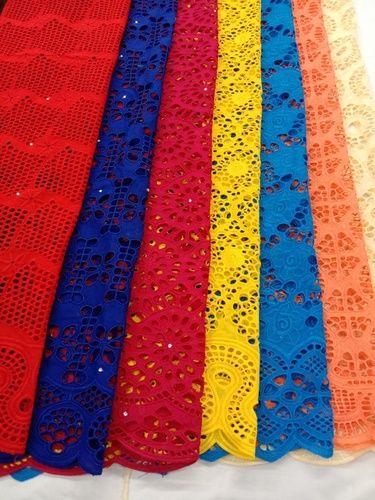 Easily Washable Colorful Dry Lace
