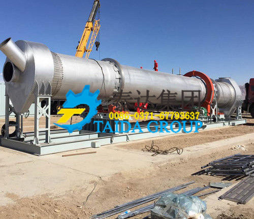 Single-Pass Sand Rotary Drum Dryer Dimension(L*W*H): 8A 1A 1  Meter (M)