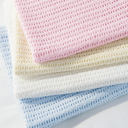 Waffle Ultra Soft Premium Export Quality Cotton Cellular Blanket