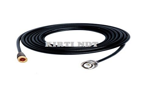 Black Microdot To Bnc Ultrasonic Probe Cable