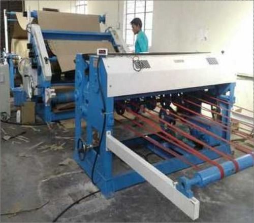 Brown Paper Semi Automatic Corrugation Machine Power Source: Electricity