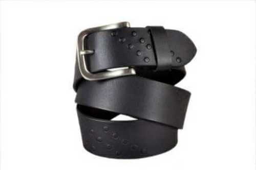 Black Color Mens Leather Belts