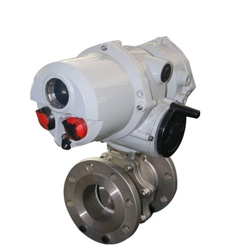 Motorized Globe Ball Valve Application: Industrial