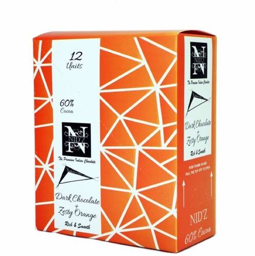 Nidz Dark Chocolate Zesty Orange Place Of Origin: India