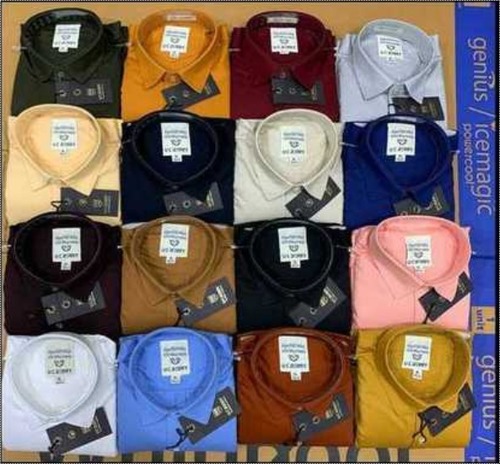 Mens Sim Fit Plain Shirts - Pure Cotton, All Sizes Available, Anti-Wrinkle, Quick Dry, Long Sleeve, Breathable, Skin Friendly, Custom Logo Options