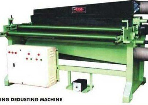 Green Air Blasting Dedusting Machine 1800Mm