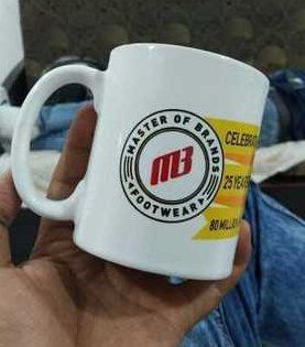 White Promotional Printed Mug