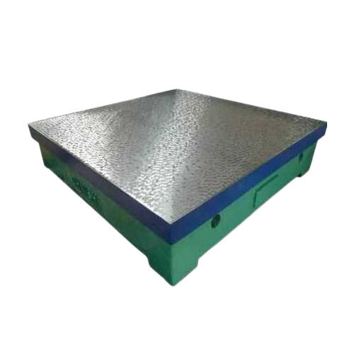 Cast Iron Surface Plate - Polished, 10-12 Inch Width, 0.04 mm Flatness | Corrosion Resistant, Grey Color, 500 Weight