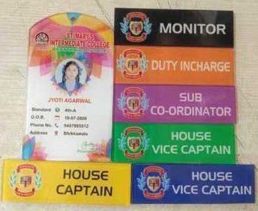 Acrylic Monitor Badges For School Badge Type: Pin