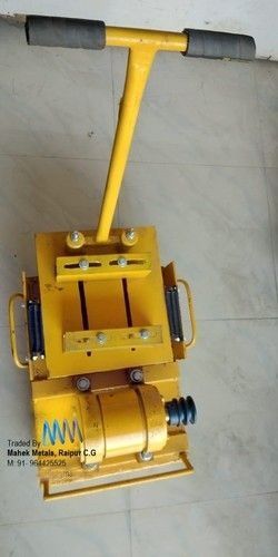 Yellow Vkj Earth Compactor Plate