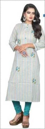 Ladies Designer Plain Kurtis